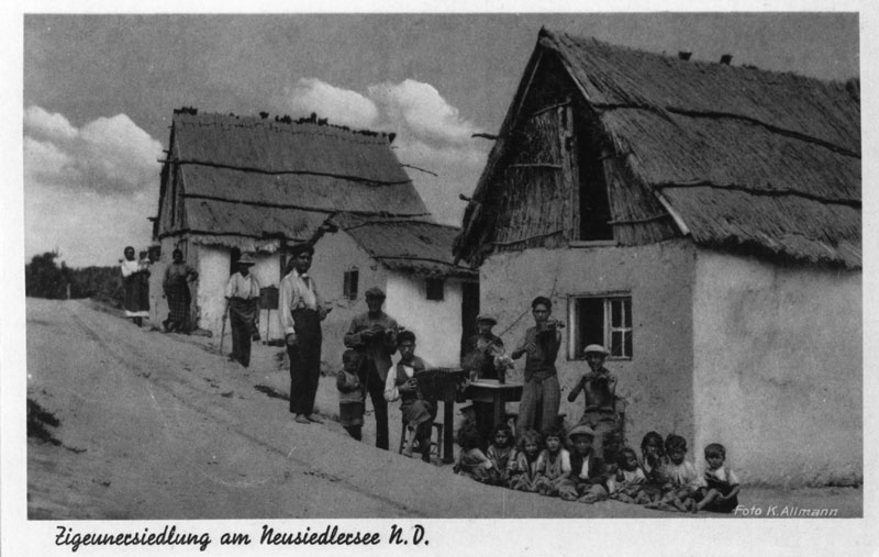Â»Zigeunersiedlung am Neusiedlersee N.D.Â«, nach 1938
